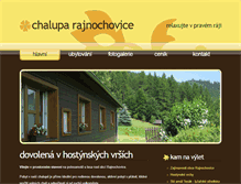 Tablet Screenshot of chaluparajnochovice.cz